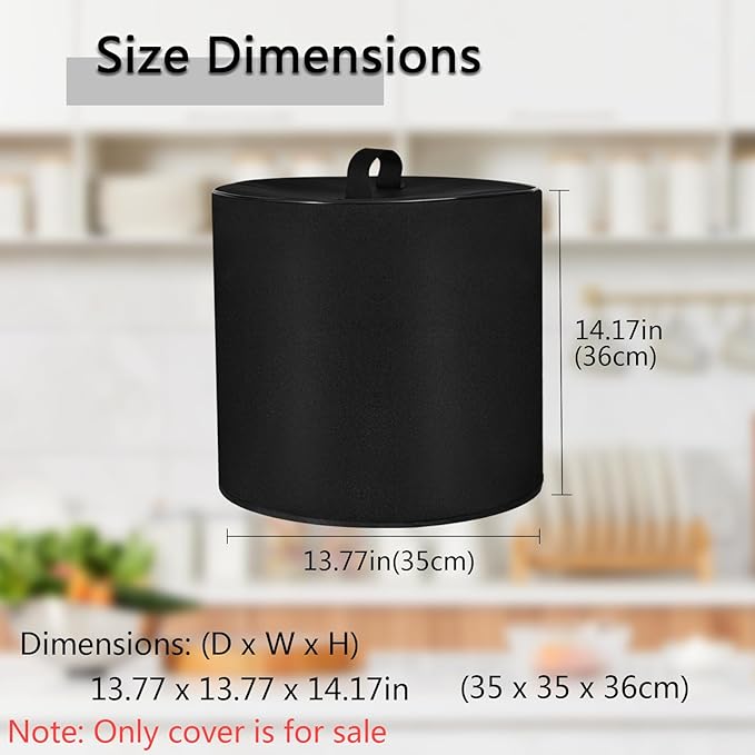 Dust Cover with 6 Quart Instant Pot, Heavy Duty Waterproof Pressure Cooker Cover for Instant Pot Duo 7-in-1 Electric Pressure Cooker/InstantPot Pro 6QT SlowCooker/InstantPot Duo Plus SlowCooker