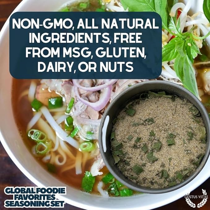 Global Foodie Favorites | Gourmet Seasoning and Rub Collection | Non GMO | All Natural | Small Batch | Artisan Spice Blends | Gourmet Gift | Authentic World Flavors | Made In USA | Handcrafted | #428