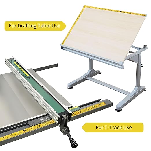 2Pcs Steel Self-Adhesive Measuring Tape, Imperial & Metric Tape Measure Sticker Ruler, Left to Right and Right to Left Stick on Tape Measure for Workbench, Woodworking, Saw & Drafting, 310cm/122Inch