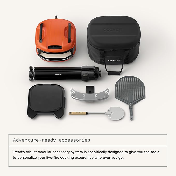 Gozney Tread Pizza Oven x Matty Matheson, Orange, makes 12" pizza