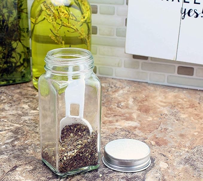 Cornucopia Brands Bulk Pack of Teaspoon Measuring Spoons (240-Pack); 5 ml / 5 cc Scoops Which Fit Inside a Spice Bottle