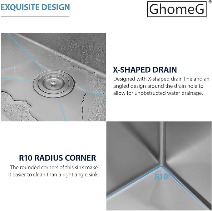 15 Inch Undermount Bar Sink 15x17 Inch Single Bowl Workstation 16 Gauge Stainless Steel Small Undermount Bar Prep Sinks
