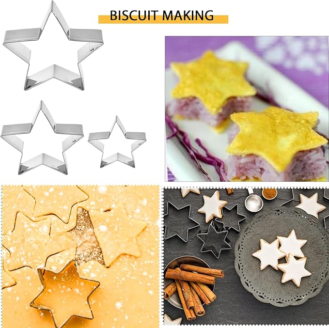 Adjustable Rolling Pin 20 Set and Silicone Baking Pastry Mat Set,Thickness Rings,Dough Roller & Steel Cutter& 6 Cookie Molds & 10 Cake Molds for Baking Dough Stainless Steel Dough Roller, Pizza, Pie