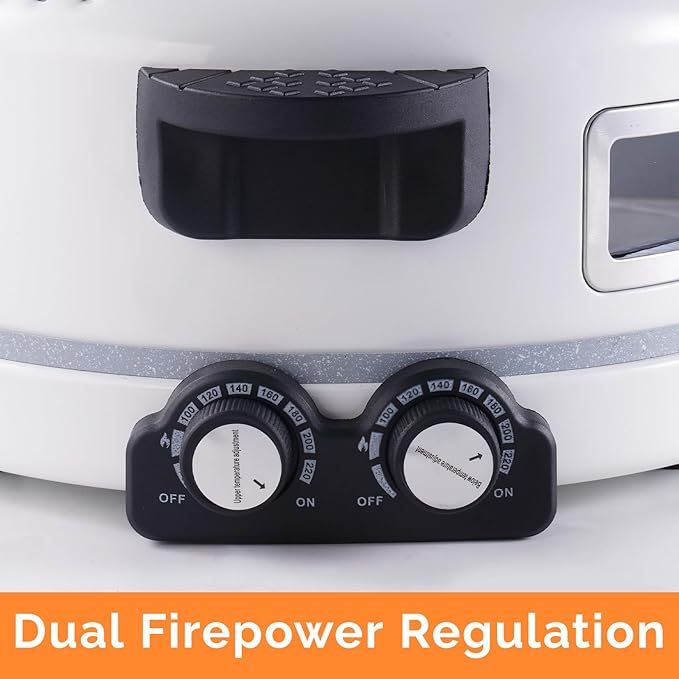 12" Electric Pizza Oven-Countertop Pizza Maker with Timer &Temperatures Control, Perfect for Pizzas/Pancake/Quesadillas/Cookies (12in)