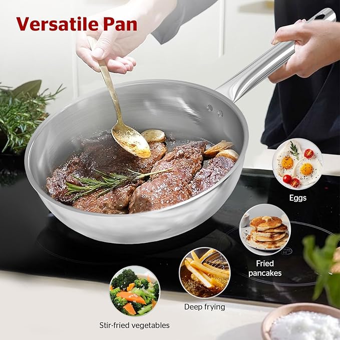 SUNHOUSE Cookware for Cooking (FRY PAN (Chef Series), 11 inch)