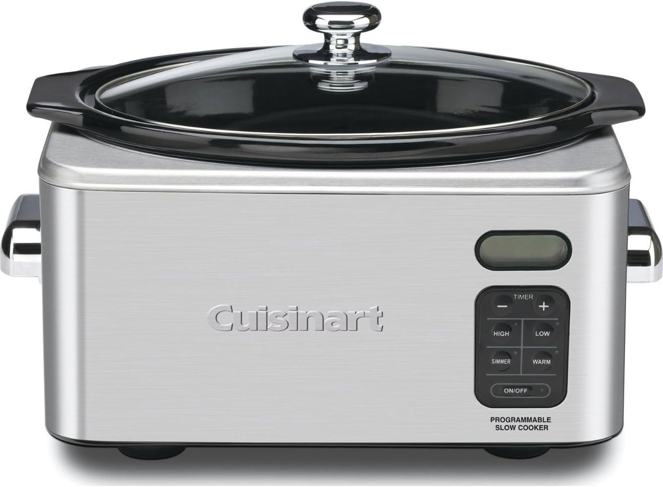 Cuisinart PSC-650 Stainless Steel 6-1/2-Quart Programmable Slow Cooker (Silver)