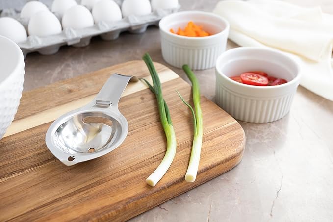 Fox Run Stainless Steel Egg Yolk Separator