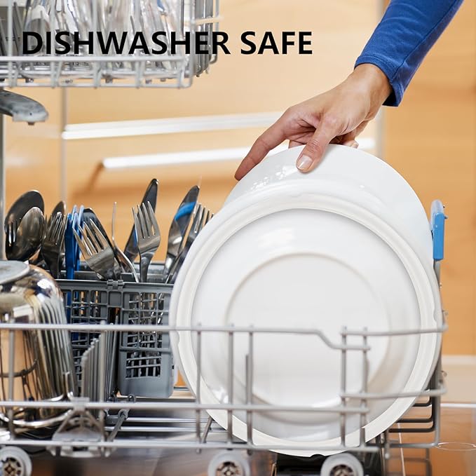 Silicone Sealing Rings Compatible for Instant Pot 6 Quart Pressure Cookers - 1 Pcs Replacement Silicone Gasket Seal Rings Fit IP-DUO60, DUO50, LUX60, LUX50, CSG60, and CSG50 - Clear