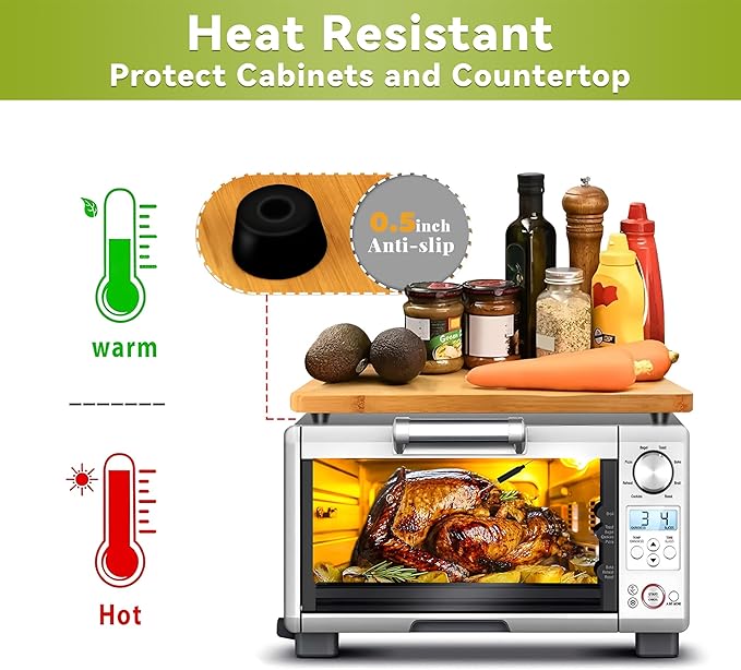 Cutting Board for Breville Mini Smart Oven, Heat Resistant Cutting Boards Air Fryer Oven Accessories for Breville BOV450XL Countertop Convection Oven