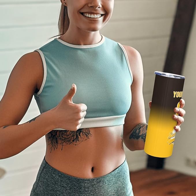 Custom Tumbler Stainless Steel Cup Personalized Baseball Vacuum Insulation Travel Mug Add Your Name Number Fans Gift for Baseball Fans