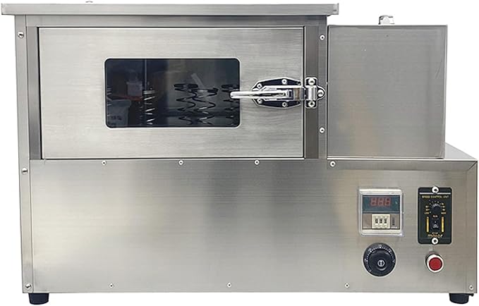 Stainless Steel Pizza Cone Oven with 12pcs Removable Bases Electric Rotational Countertop Pizza Oven 110V 2000W for Usage with Pizza Cone Making Machine