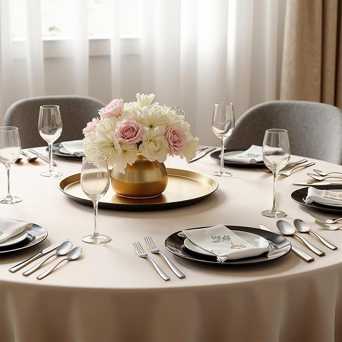 HIKAA 20-Piece Silverware Set for 4, Heavy Duty Stainless Steel Flatware Cutlery Set For Home Kitchen Restaurant Hotel, Kitchen Utensils Set, Mirror Polished, Dishwasher Safe