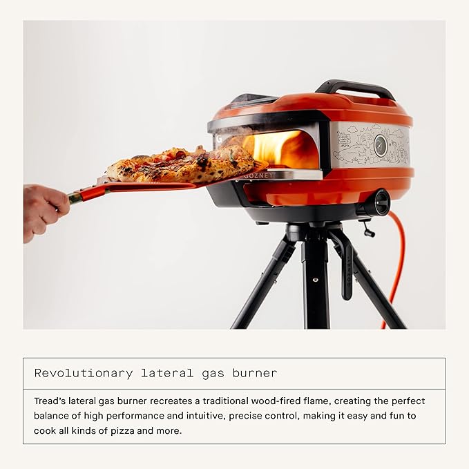 Gozney Tread Pizza Oven x Matty Matheson, Orange, makes 12" pizza