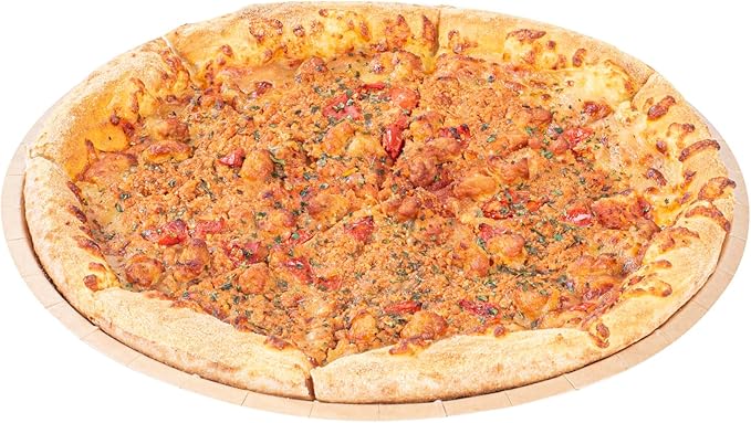 Restaurantware-Eco Pie 12 Inch Paper Pizza Trays, 25 Round Pizza Pans - Oven-Ready, Microwavable, Kraft Paper Pan For Individual Personal Pizzas, For Baking, Cooking, Bread, Meat, Or Pies