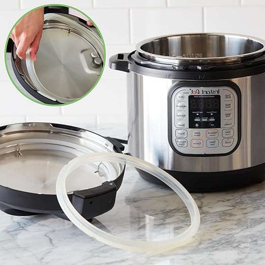 13 PCS Instant Pot Accessories for Duo 5, 6 Qt and Duo Plus 6 Quart, Instant Pot Replacement Parts Include 2 Sealing Rings 1 Steam Release Valve 1 Anti-Block Shield 2 Float Valves and 6 Gaskets