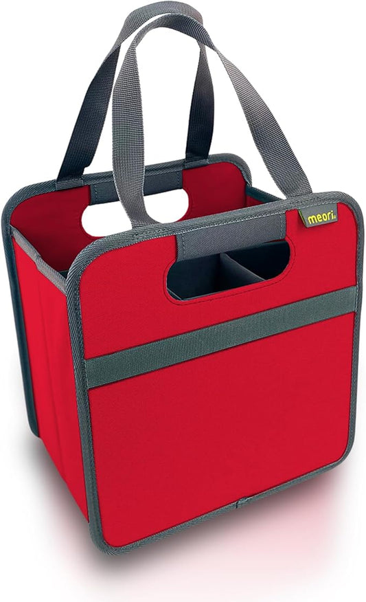 meori 6-Bottle Wine Tote Folding Carrying Bag Great Christmas Gift