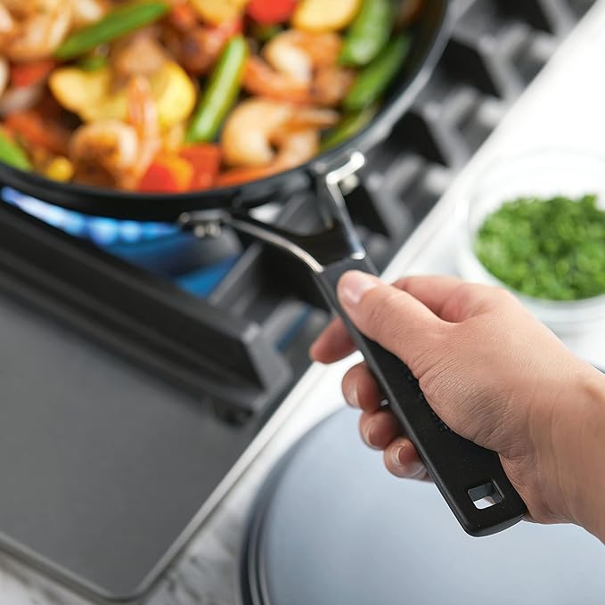 KitchenAid 84803 Hard Anodized Nonstick Frying Pans/Skillet Set, 8.25 Inch and 10 Inch - Onyx Black