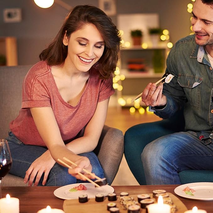 Sushi Making Kit, All in One Sushi Roller Set Maker Kit with Bamboo Rolling Mat, Bazooka, Chopsticks Holders, Rice Paddle, Avocado Slicer for Beginners, Kids, Family, Friends, Home