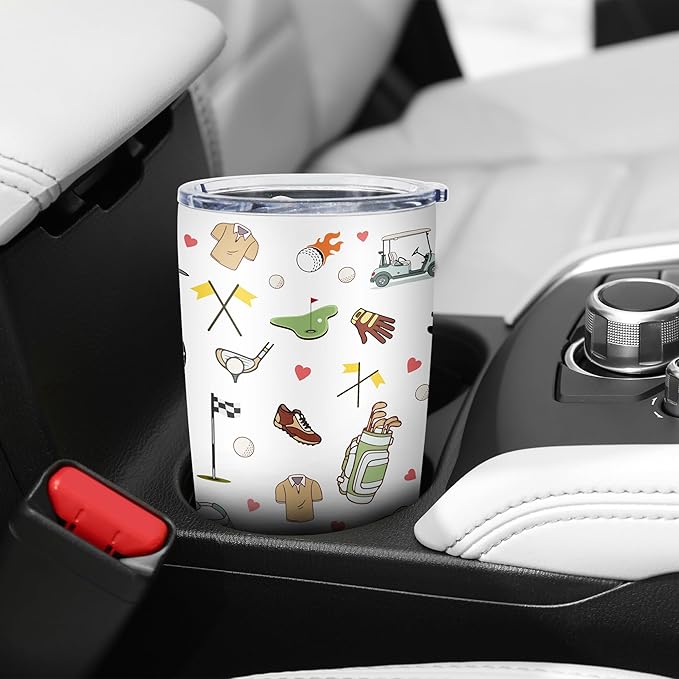 Golf Gifts for Girls/Women Tumbler 20oz 1pc, Funny Golf Themed Gifts, Birthday Gifts for Golf Lovers Players