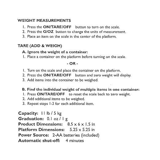 San Jamar Escali Digital Kitchen Scale, 11 lb Capacity, Tare Function, Precise Readout, Compact 8.5" x 6", Metallic Plastic (Model SCDG11M)