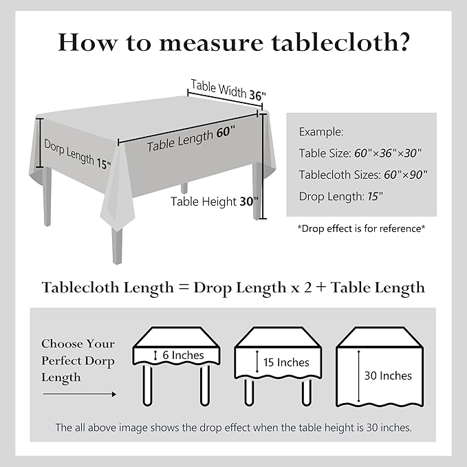 Linen World Linen Tablecloth, 100% Pure Linen Grey Tablecloth 55" x 55" Inch, Washable Square Tablecloth for Dining, Outdoor, Weddings and Restaurants, Decorative Valentine Easter, Jacquard Weave