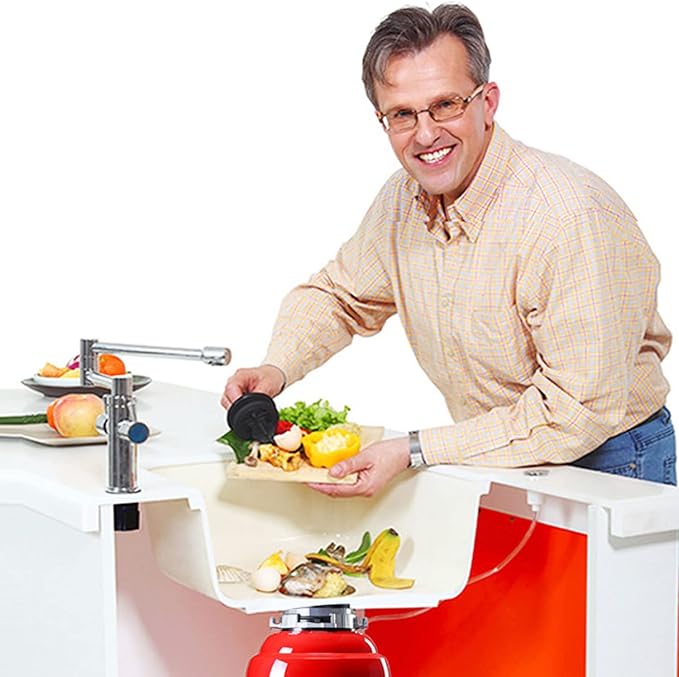 Garbage Disposer Air Switch Kit for Spa, Bathtub, Hot Tub, Swimming Pool - Evolution Food Waste Activated Button (2 Sets)