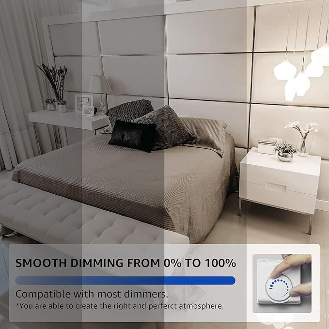 24 Pack BR30 LED Bulbs, 65W Equivalent, 10W, 4000K Neutral White, 700 Lumens, Flicker-Free, Dimmable Recessed Can Flood Lights for Home & Kitchen, Long Lasting & Energy Efficient, E26 Base, UL Listed