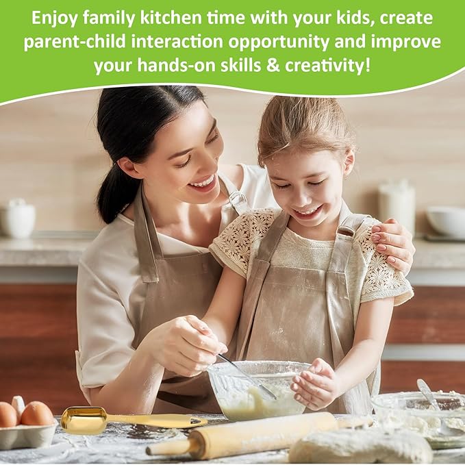 2 Pcs 1/2 Teaspoon(2.5 mL | 1/2 Tsp | 1/6 Tbsp | 2.5 cc | 1/16 oz) Stainless Steel Single Measuring Spoon, Long Handle Metal Measuring Spoon, Kitchen Gadgets for Cooking & Baking(Gold)