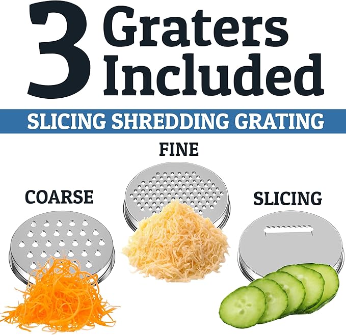 Priority Chef Stainless Steel Mixing Bowls with Lids Set, 3 Grater Attachments, Airtight Lids, Non-Slip Silicone Base Mixing Bowl Set, Large Prep Metal Mixing Bowls for Kitchen, Blue