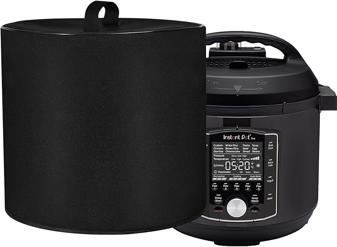 Dust Cover with 8 Quart Instant Pot, Heavy Duty Waterproof Dust Pressure Cooker Cover Case for Instant Pot Duo 8QT 7-in-1 Electric Pressure Cooker/InstantPot Pro/Duo Plus 8 QT 10-in-1 SlowCooker