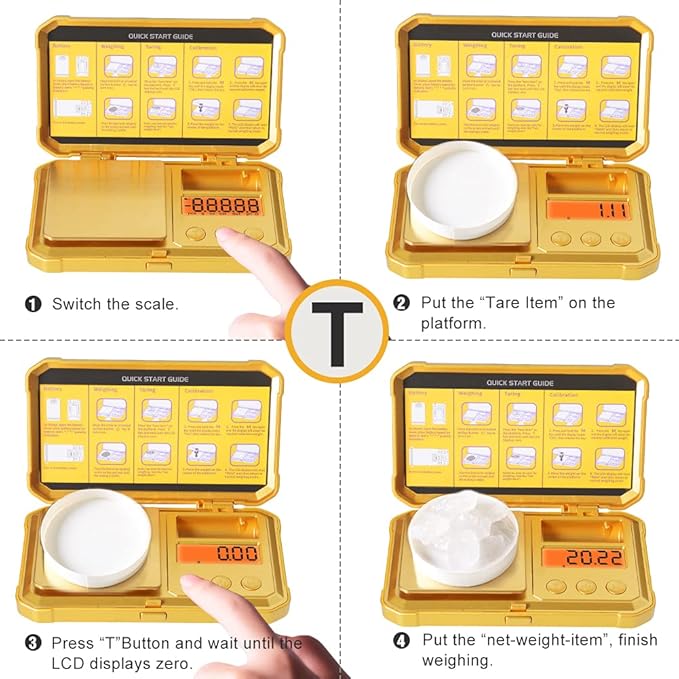 Fuzion Gram Scale 200g/0.01g, Jewelry Scales Digital Weight Grams and Ounces, Digital Pocket Herb Scale with 6 Modes, Tare for Herbs, Jewelry, Small(50g Weight & Battery Included)