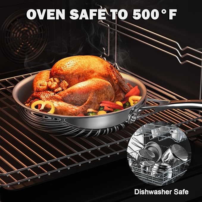 Cooks Standard Multi-Ply Clad Saucepan, 1.5 Quarts, Silver