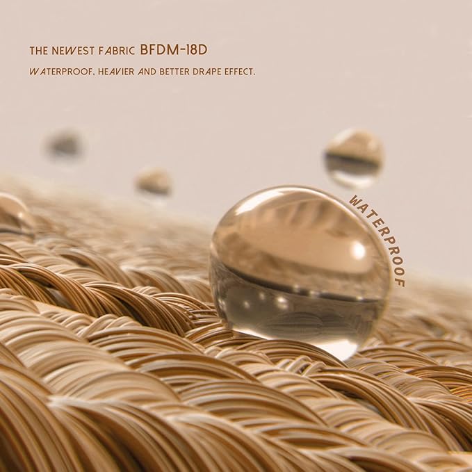 BALCONY & FALCON Rectangle Tablecloth Washable Wrinkle Resistant and Water Proof Table Cloth Decorative Linen Fabric Tablecloths for Dining Parties Kitchen Wedding and Outdoor Use(Coffee Brown, 55x70)