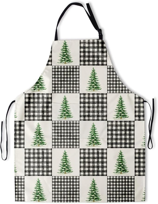 Funny Animal Apron with 2 Pockets Waterproof for Men Women Kitchen Garden Decor