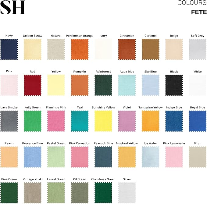 Solino Home Linen Black Placemats Set of 6 - 100% Pure Linen Placemats 14 x 19 Inch for Fall, Autumn, Winter, Thanksgiving, Christmas, Holiday - Fete