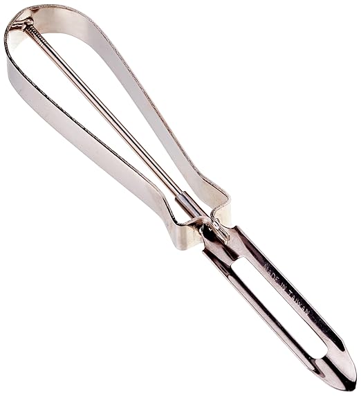 Thunder Group SLKVP006RD Vegetable Peeler, Double Edge Floating Blade, Serrated Corer, Stainless Steel (3 pk), 8 Sets Per Case, Sold by The CASE ONLY