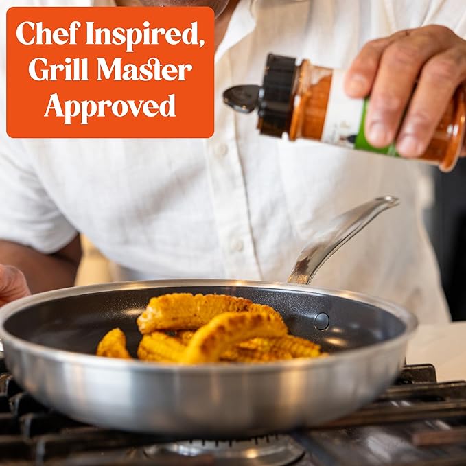 3 Pack Secret Sauce Seasoning | Made in the USA All Purpose Seasoning with Bold, Smoky & Spicy Blend | Dry Rub for Grilling Meat | Chicken, Beef & Pork Rub | Vegan, Non-GMO, Gluten-Free – 5.8 oz