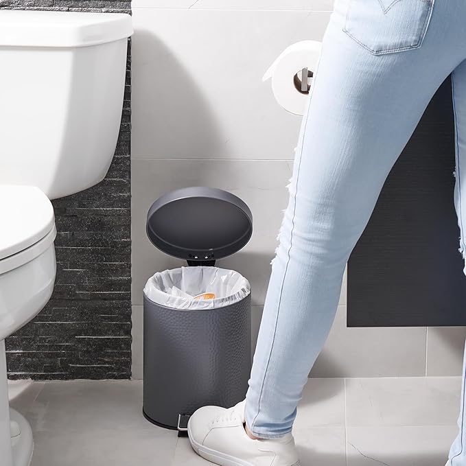 Plasticplace Trash Bags Compatible with simplehuman Code C (200 Count) White Drawstring Garbage Liners 2.6-3.2 Gallon / 10-12 Liter, 14.75" x 20"