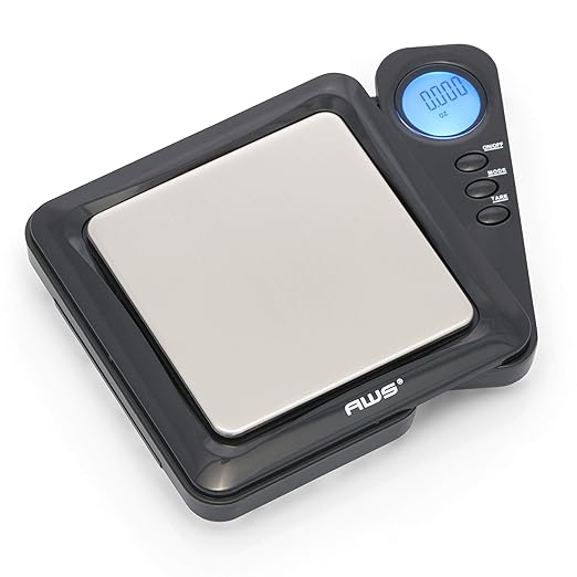 American Weigh Scales 100g x 0.01g Digital Pocket Weight Scale | High Precision Digital Gram Scale 0.01g Accuracy Pocket Scales LCD Display Grams Ounces, Powder, Ideal for Kitchen Lab Jeweller Coins