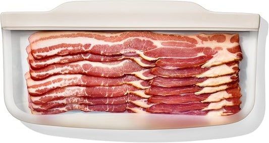 OXO Good Grips Silicone Reusable Bag – Slim Bag (30 oz) - Oat