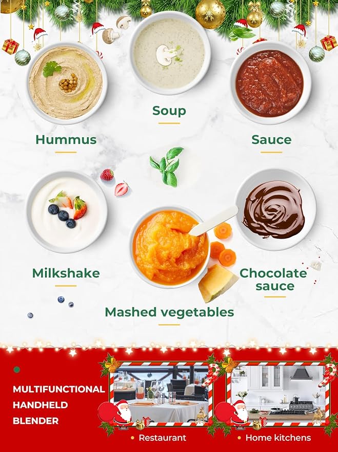 Commercial Immersion Blender Hand held Blenders Heavy Duty Variable Speed Mixer 4000-16000RPM with 20-Inch Removable Shaft 50-Gallon Capacity 500W Multifunction Pro Electric Stick Emulsifier