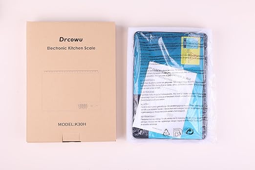 Large Food Scale Digital 15kg, Kitchen Scales with Customized Auto Shut Off Time Setting 3, 10 & 60 Mins, Weight Balance with 1g Accuracy and LCD Display, Grams and Oz for Home Use