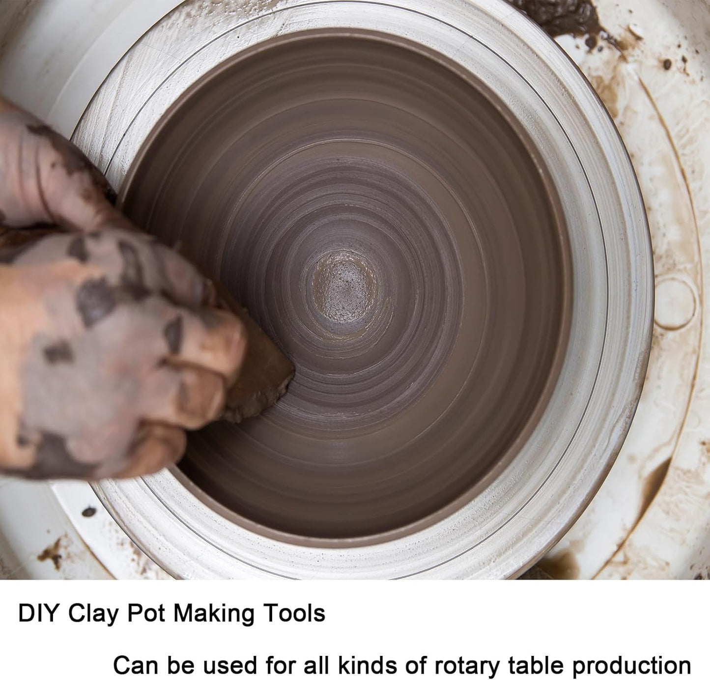 Lazy Susan Hardware Aluminum Metal Rotating Turntable Bearings Swivel Plate Bearing for Dining-Table Non-Slip and Workbench (16 Inchs) …