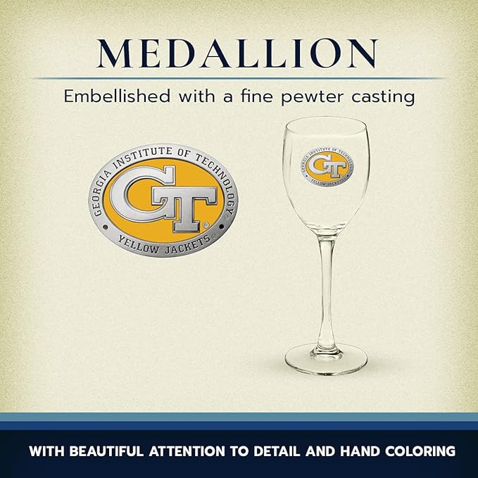 Heritage Pewter GT Glass Goblets – Set of 2 | 12 OZ Goblet Wine Glasses | Expertly Crafted Pewter Glass