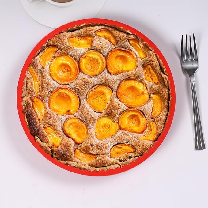 9 Inch Springform Pan Round Cake Baking Pans with Removable Bottom Leakproof Cheesecake Springform Pan Protector 10 Inch Bakeware for Cake, Cheesecakes, Pizza, and Quiches