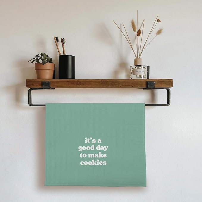 Baking Towels, Tea Towels for Baking, Gifts for Bakers, Cookie Lovers, Cooks, 16x24 (09)