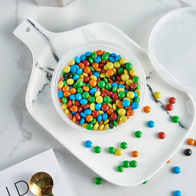 [240Set-8oz] Plastic Deli Food Storage Containers With Lids Disposable Clear Small Togo Jars Bowls For Soup, Meal Prep, Slime | BPA Free | Stackable | Leakproof | Microwave | Dishwasher | Freezer Safe