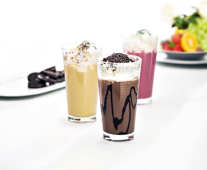 Fortessa Basics Arcade Everyday 12 Pack Set Glassware Kitchen and Barware Great for: Mixed Drinks/Cocktails, Water, Juice, Iced Tea, Soft Drinks, Old Fashioned/Rocks, 8 Ounce