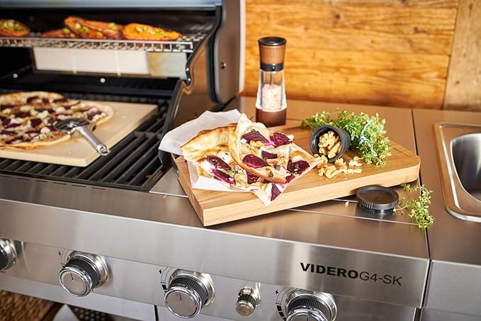 Rösle 12718 Stainless Steel Round-Handle Pizza Cutter Wheel with Thumb Leverage 7.9 in.