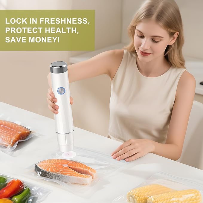 Vacuum Sealer Bags Large Size 10 x 11 Inch 30Pcs Bags, Food Storage, BPA Free, Food Saver, Meal Prep,Sous Vide, Heavy Duty, Airtight